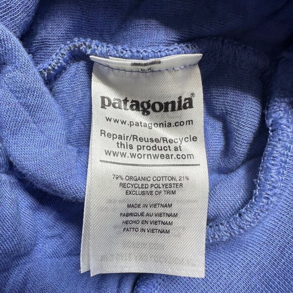 Patagonia Organic Cotton Quilt Crew - Women's XL - Float Blue - Picture 6 of 6